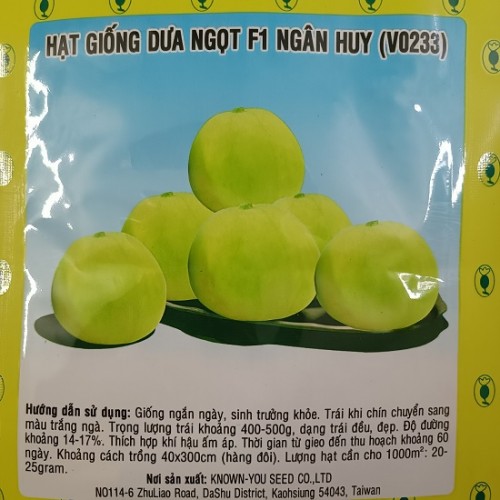 Hạt giống dưa lê nông hữu(Ngân huy)