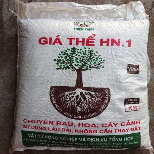 Đất sạch trồng rau và hoa